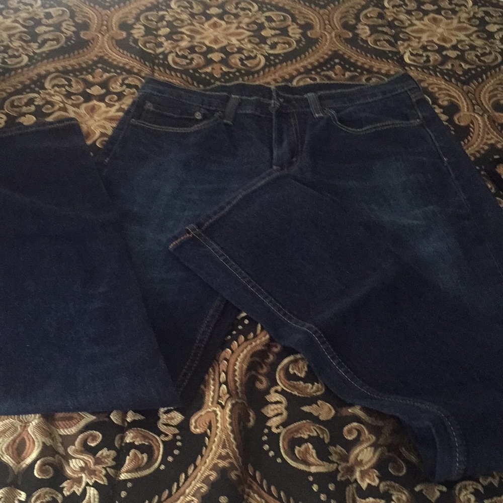 Mens levis dark wash 511 jeans